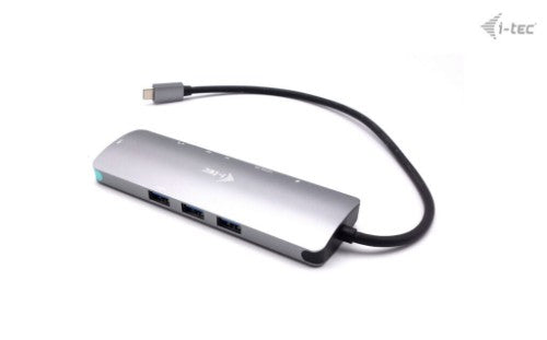 i-tec Metal USB-C Nano Docking Station 4K HDMI LAN + Power Delivery 100 W