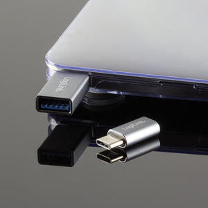 LogiLink AU0042 cable gender changer USB 3.1 type-C USB 3.0 Silver