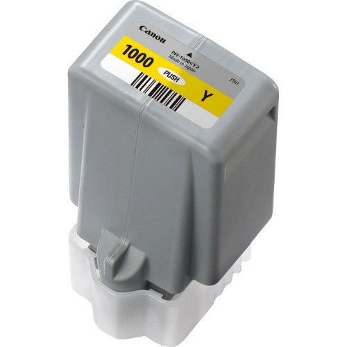 Canon 0549C001/PFI-1000Y Ink cartridge yellow, 3.37K pages 80ml for Canon Pro 1000