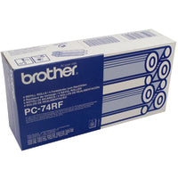 Brother PC-74RF Thermal-transfer roll, 4x140 pages Pack=4 for Brother Fax T 102/72