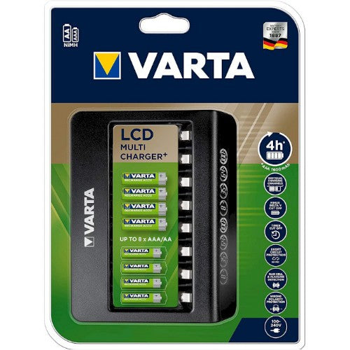 Varta LCD Multi Charger+ battery charger Household battery AC