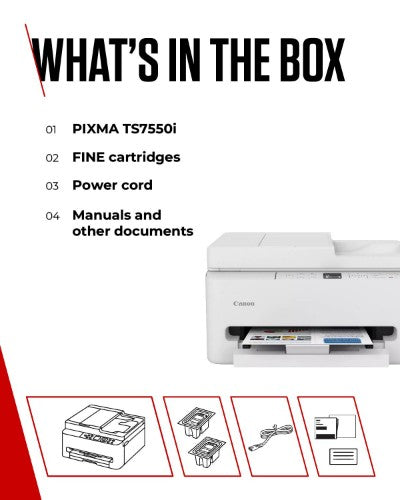 Canon PIXMA TS7550i Inkjet A4 1200 x 1200 DPI Wi-Fi