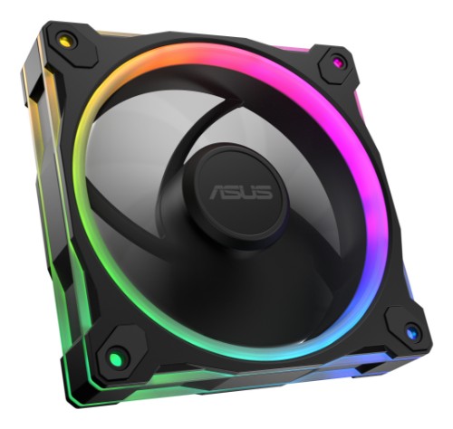 ASUS Prime MR120 Fan ARGB Reverse Black Computer case 12 cm