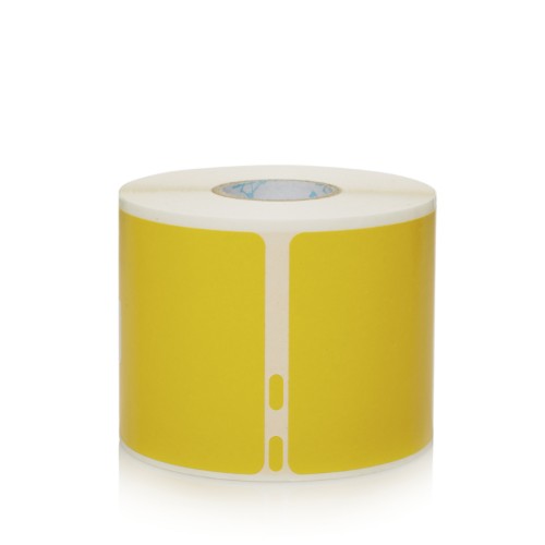 Dymo 2133400 DirectLabel-etikettes yellow 54mm x 101mm 220 pcs for Dymo Etiketten 10cm/5XL 10cm/LW 550 60mm