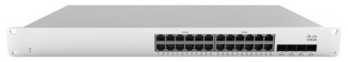 Cisco Meraki MS210-24P-HW network switch Managed Gigabit Ethernet (10/100/1000) Power over Ethernet (PoE) 1U Aluminium