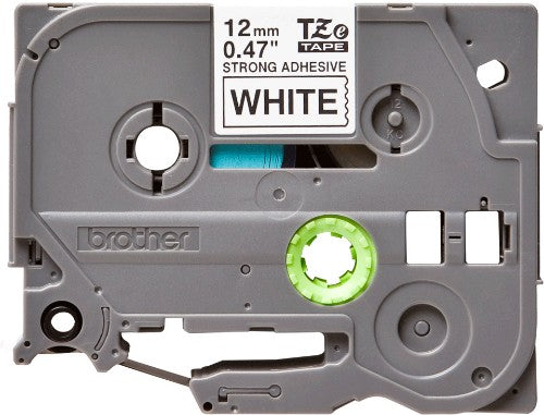 Brother TZE-S231 DirectLabel black on white extra strong Laminat 12mm 8m for Brother P-Touch TZ 3.5-18mm/6-12mm/6-18mm/6-24mm/6-36mm
