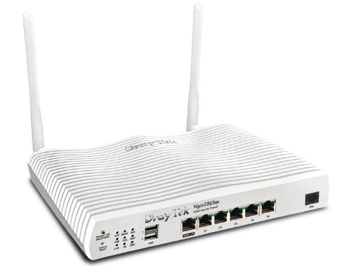DrayTek Vigor 2865 wired router Gigabit Ethernet Grey, White