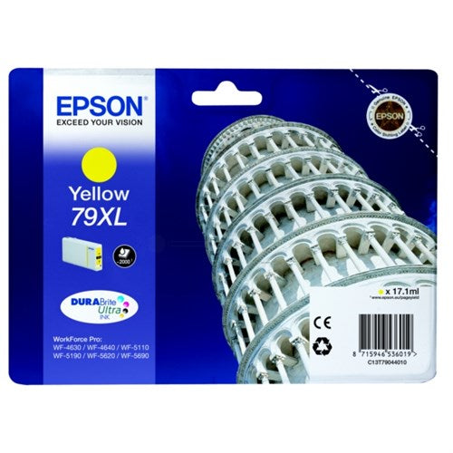 Epson C13T79044010/79XL Ink cartridge yellow high-capacity, 2K pages 17,1ml for Epson WF 4630/5110