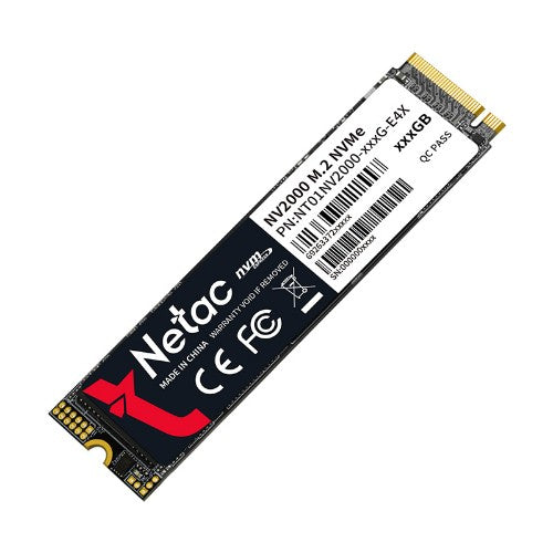 Netac NV2000 256 GB M.2 PCI Express 3.0 NVMe 3D TLC NAND