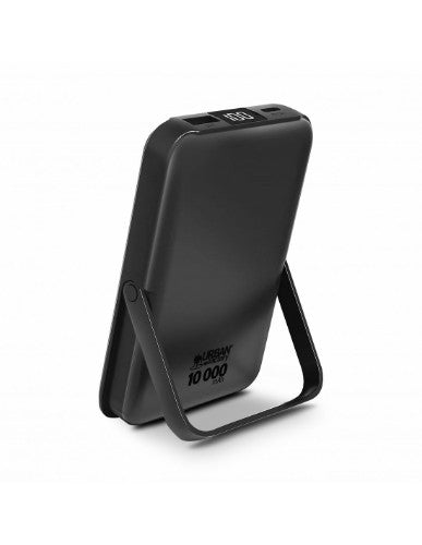 Urban Factory MAGNEE POWER: WIRELESS MAGNETIC UNIVERSAL POWERBANK 10.000MAH - CHARCOAL BLACK