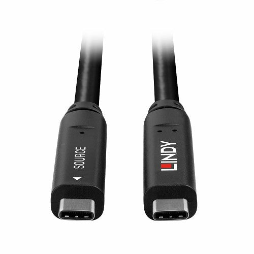 Lindy 10m USB 3.2 Gen 2 & DP 1.4 Type C Hybrid Cable