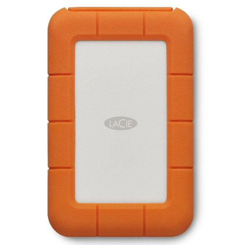LaCie Rugged Secure external hard drive 2 TB Orange, White