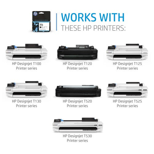 HP CZ135A/711 Ink cartridge magenta 29ml Pack=3 for HP DesignJet T 520