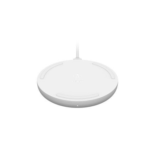 Belkin WIA001MYWH mobile device charger Mobile phone White AC Wireless charging Fast charging Auto