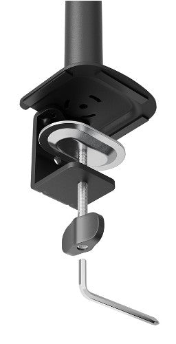 Neomounts DS60-600BL1 Monitor arm 10-32" - Quick-fix - 180°-stop