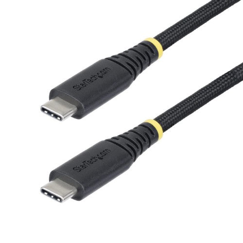 StarTech.com 10ft (3m) USB-C Charging Cable, Durable and Ultra-Flexible, 240W (5A) PD EPR, USB 2.0 Laptop Charger Cable, USB-IF Certified, Rugged USB-C Charging Cord