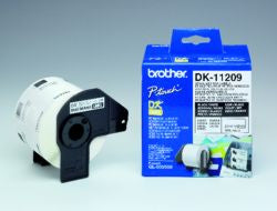 Brother DK-11209 DirectLabel Etikettes 29mm x 62mm 800 for Brother P-Touch QL/700/800/QL 12-102mm/QL 12-103.6mm