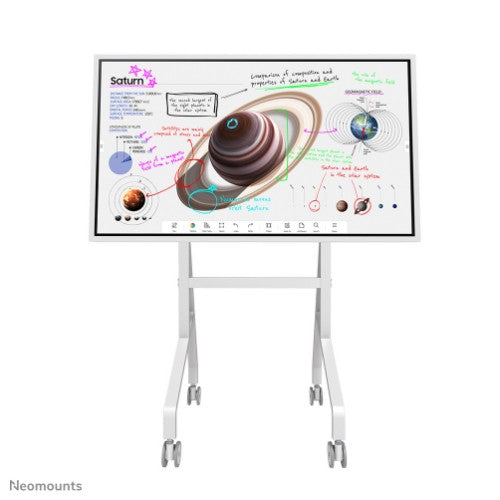 Neomounts FL50-515WH1 Samsung Flip trolley 55-65" - rotatable - fast installation