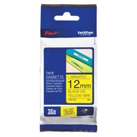 Brother TZE-631 DirectLabel black on yellow Laminat 12mm x 8m for Brother P-Touch TZ 3.5-18mm/6-12mm/6-18mm/6-24mm/6-36mm