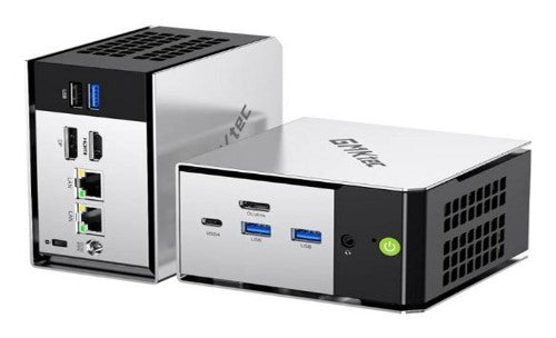 GMKtec M8 AMD Ryzen™ 5 PRO PRO 6650H 16 GB LPDDR5-SDRAM 512 GB SSD Windows 11 Pro Mini PC Black, Grey