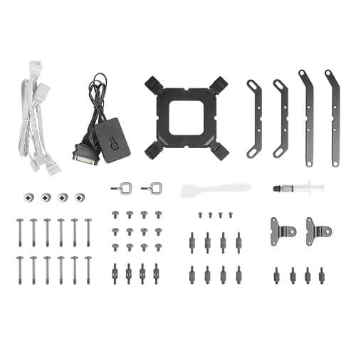 Antec Vortex Lum 360 White ARGB Processor Liquid cooling kit 12 cm