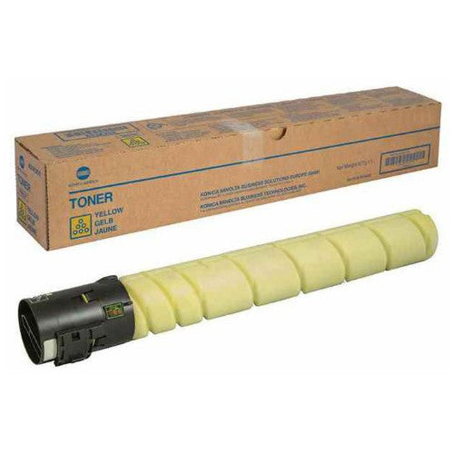 Konica Minolta A9E8250/TN-514Y Toner-kit yellow, 26K pages/5% for KM Bizhub C 458