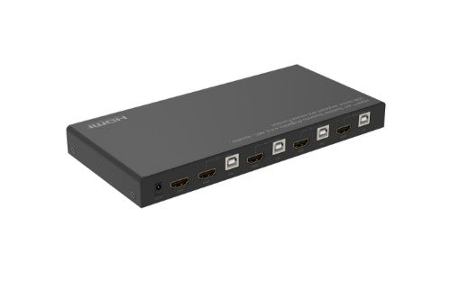 Microconnect MC-HDMIKVM0401-4K KVM switch Black