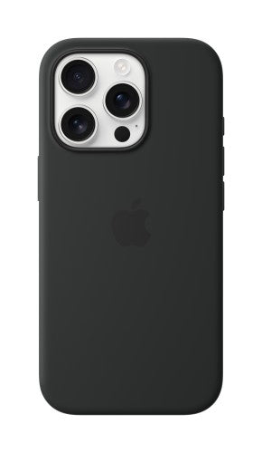 Apple iPhone 16 Pro Silicone Case with MagSafe - Black