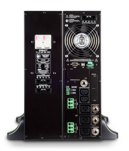 Riello SDU-5000-PD uninterruptible power supply (UPS) Double-conversion (Online) 5 kVA 5000 W 2 AC outlet(s)
