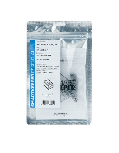 Smartkeeper MNL04P1GY port blocker RJ-11 Grey 1 pc(s)