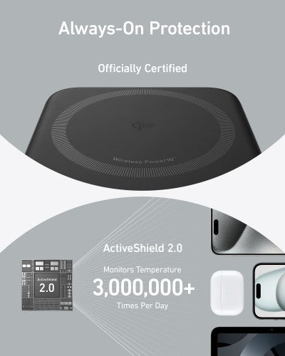 Anker 633 10000 mAh Wireless charging Black