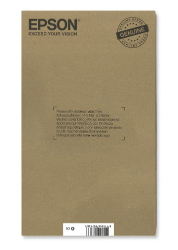 Epson C13T24384510/24XL Ink cartridge multi pack Bk,C,M,Y,LC,LM high-capacity for Easymail, 6x740 pages 500pg + 5x740 pg, 1x10ml + 3x9ml + 2x10ml Pack=6 for Epson XP 750