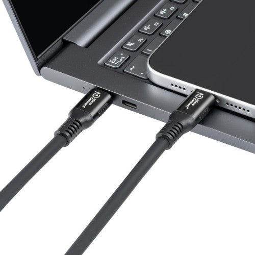 Microconnect MC-LS-USB4CC0.5 USB cable USB4 Gen 3x2 0.5 m USB C Black