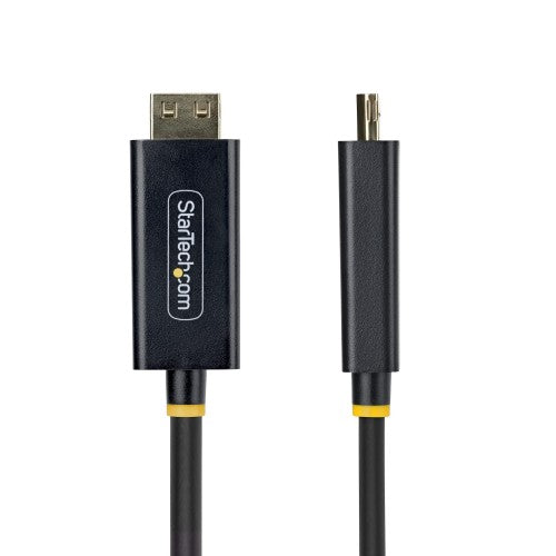 StarTech.com 3m DisplayPort to HDMI Adapter Cable with Gripping Connectors, 4K 60Hz, HDR, Uni-Directional DP to HDMI Video Converter, DP Desktop to HDMI Monitor
