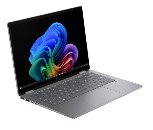 HP OmniBook X Flip Next Gen AI 14-fk0009na Copilot+ PC AMD Ryzen™ AI 7 350 Hybrid (2-in-1) 35.6 cm (14") Touchscreen 2K 16 GB LPDDR5x-SDRAM 1 TB SSD Wi-Fi 6E (802.11ax) Windows 11 Home Silver