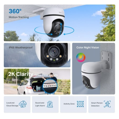 TP-Link Tapo Outdoor Pan/Tilt Security Wi-Fi Camera
