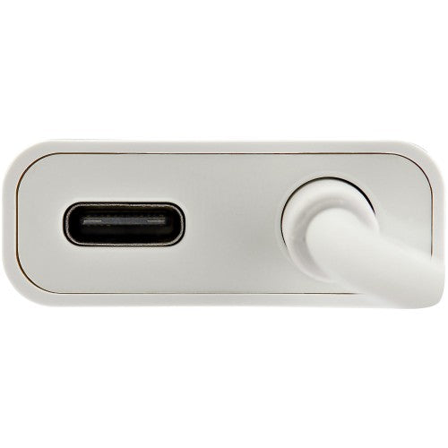 StarTech.com USB C to HDMI 2.0 Adapter with Power Delivery - 4K 60Hz USB Type-C to HDMI Display Video Converter - 60W PD Pass-Through Charging Port - Thunderbolt 3 Compatible - White