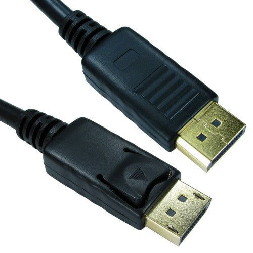Cables Direct 99DP-001LOCK DisplayPort cable 1 m Black