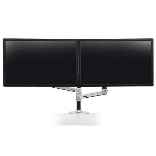 Ergotron LX Series Dual Stacking Arm 61 cm (24") Desk Silver