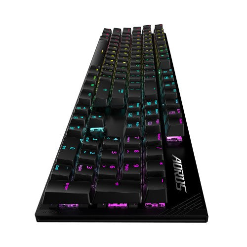 GIGABYTE AORUS K1 keyboard Gaming USB QWERTY English Black