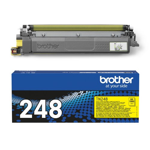Brother TN-248Y Toner-kit yellow, 1K pages ISO/IEC 19752 for Brother DCP-L 3500/HL-L 8200/MFC-L 8300