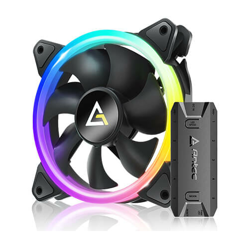 Antec Neon 120 ARGB_3PK Computer case Fan Black