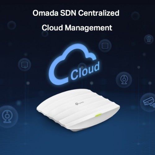 TP-Link Omada AC1750 Wireless MU-MIMO Gigabit Ceiling Mount Access Point