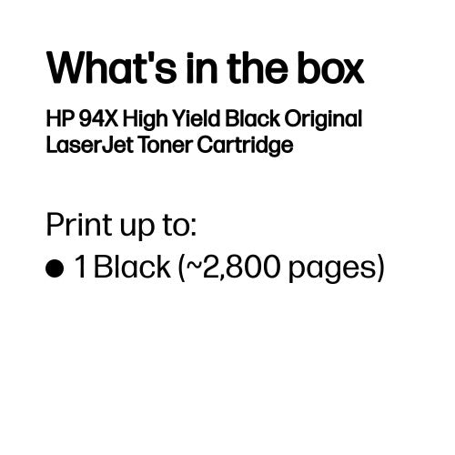 HP CF294X/94X Toner-kit, 2.8K pages ISO/IEC 19752 for HP Pro M 118