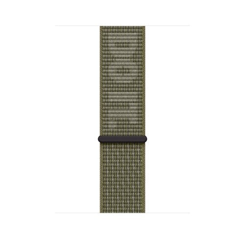 Apple 45mm Sequoia/Pure Platinum Nike Sport Loop