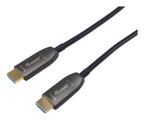 Equip HDMI 2.1 Active Optic Armored Cable, 50m, 8K/60Hz, 4K/120Hz, 48Gbps