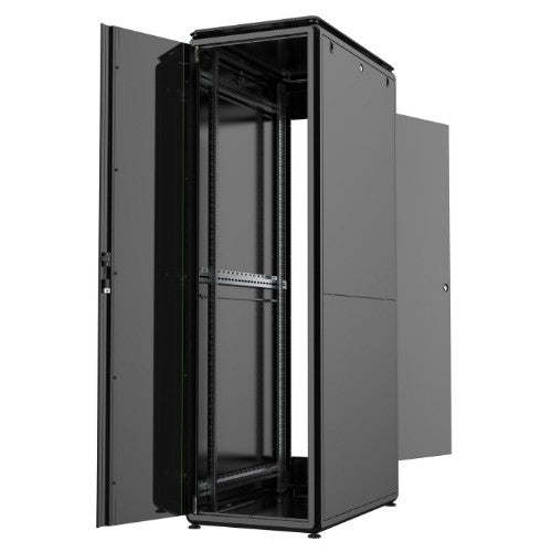 Lanview RDL42U61BL rack cabinet 42U Freestanding rack Black