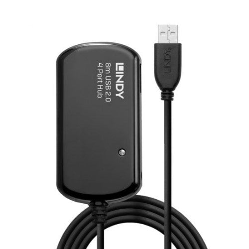 Lindy 8m USB 2.0 Active Extension Pro Hub