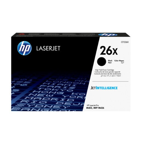 HP CF226X/26X Toner cartridge high-capacity, 9K pages ISO/IEC 19752 for HP LaserJet M 402/e