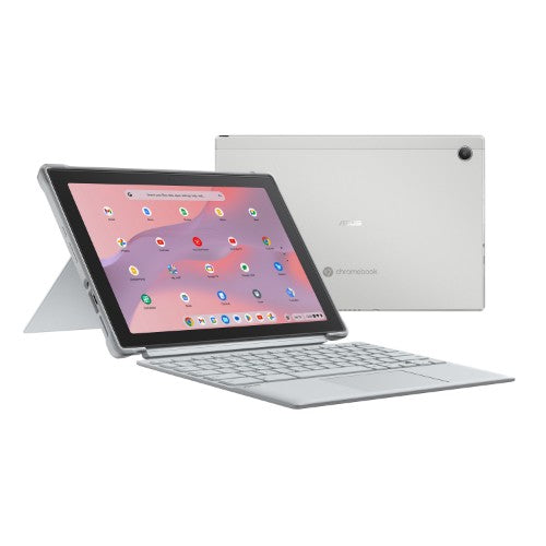 ASUS Chromebook CM30 Detachable CM3001DM2A-R70052 + MAXCases Shield Extreme-X2 MediaTek Kompanio 520 26.7 cm (10.5") Touchscreen WUXGA 4 GB LPDDR4x-SDRAM 64 GB eMMC Wi-Fi 6 (802.11ax) ChromeOS Silver
